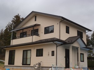 落ち着いたイメージの外観です
