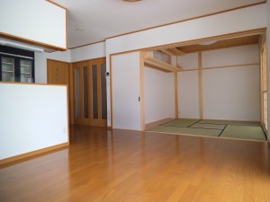 日当たりの良いＬＤＫ。